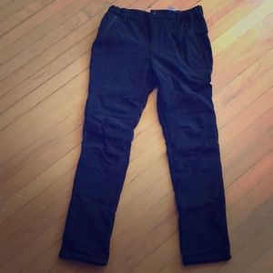 Women's Windproof Softshell Fleece Ski Pants